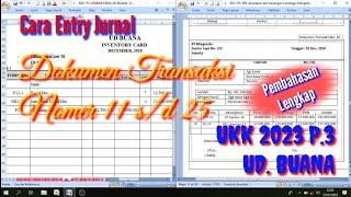 UD. BUANA || UKK 2023 AKL P.3 || Entry Jurnal || Part. 2