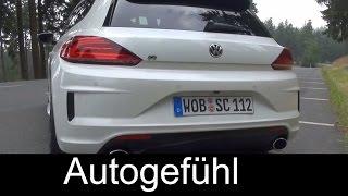 2015 Volkswagen Scirocco R (280 hp) test drive review VW Scirocco Facelift