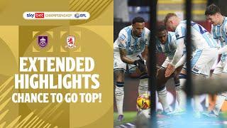 CHANCE TO GO TOP! | Burnley v Middlesbrough extended highlights