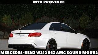 Mercedes-Benz W212 E63 AMG Sound Mod v2 [MTA Province]