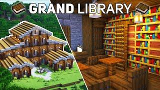 Minecraft: Grand Library Tutorial (how to build)