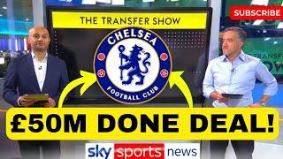 CHELSEA SECURES £50M MIDFIELDER | MEDICALS DONE | £250K-PER-WEEK CONTRACT | FANS GO WILD!