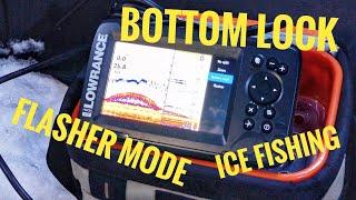 Lowrance Hook2 - How To Set Up Ice Fishing Modes