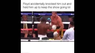 "FLOYD" KNOCKED "LOGAN" OUT AND HELD HIM UP |#SHORTS