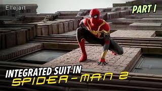 Integrated suit in Spider-Man 2 Spider-Man No Way Home