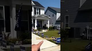 HOA Lib Loses His Mind Over Neighbors Trump Signs 