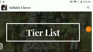 Black Clover Phantom Knights Guide  All Hero Tier List SSS ~ E grade