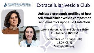 Extracellular vesicle composition and the EV Profiler: Clotilde Théry and Lorena Martin Jaular