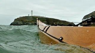 Paddling at the Anglesey Sea Kayak Symposium