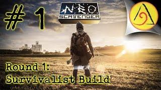 NEO Scavenger | R01E01 | Survivalist Build | Starting Out