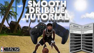 BEST GLITCHY DRIBBLE TUTORIAL w/HANDCAM ON NBA 2K25 6'2 (STEEZO ROLL?)