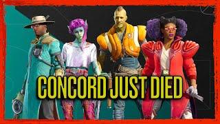 CONCORD JUST DIED