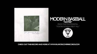 Modern Baseball - Notes (Official Audio)