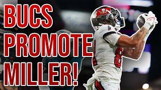 Tampa Bay Buccaneers PROMOTE WR Ryan Miller To ACTIVE ROSTER!