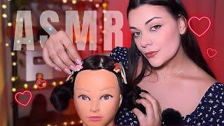 ASMR: AQUELA MENINA MEXE NO SEU CABELO ‍️