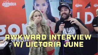 Awkward Interview with Victoria June