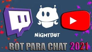 COMO USAR NIGHTBOT en tus DIRECTOS. BOT GRATIS para tus streams 2021 | Youtube y Twitch