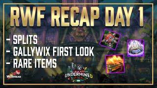 Race to World First Day 1 Recap: Splits, Gallywix, and Chase Items!