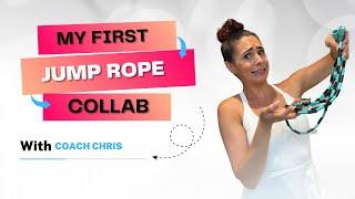 MY FIRST JUMP ROPE COLLAB... with Coach Chris!