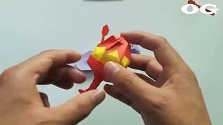 Make A Origami Shovel Easy Tutorial October 2019