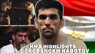 Dorobshokh Nabotov Tajikistan MMA Fighter Highlights- Fighting for a contract on Lookin for Fight.