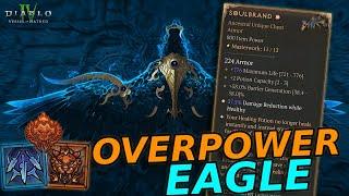 Diablo 4 BEST SpiritBorn build OVERPOWER EAGLE S6