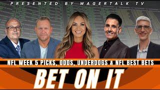 NFL Week 5 Predictions, Picks, Betting Odds, Player Props & Best Bets | Bet On It