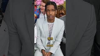 ASAP rocky evolution #rapper#evolution#asaprocky#drip#fashion#rapmusic#viral#rap#shorts#fy#2024