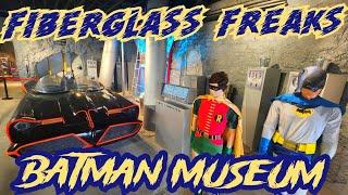 Man's BATMAN Passion Becomes NEW MUSEUM! BATCAVE & WAYNE MANOR Recreations