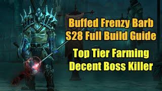 New Top Tier Farming Build, Updated Frenzy Barbarian Full Build Guide - Season 28