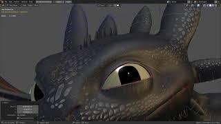 Blender custom eye rig