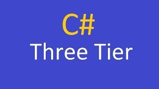 Three Tier Architecture-C#