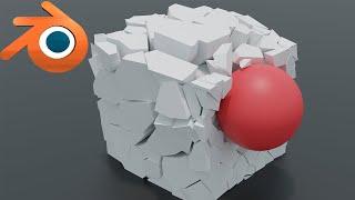 Blender  2.93 - Object Breaking tutorial #blendertutorial