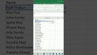 Extract Last name using Right, Len,Find function #excelvideo #microsoftexcel #excel #trick #function