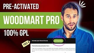 Woodmart Theme GPL | Pre-Activated License | 100% Free Download | WoodMart Theme Tutorial