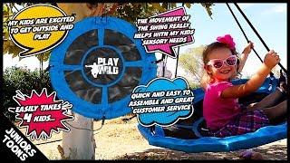 Best Tree Swing? Play Wild Saucer Swing Unboxing & Review | JUNIORS TOONS