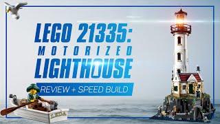 LEGO 21335: Motorized Lighthouse - HANDS-ON REVIEW