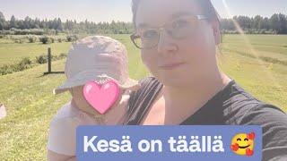 Kesäinen loma arkivlog | Suurperheen elämää