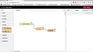 Tutorial NodeRed : Receive values from http request and save to File