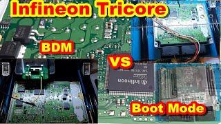 Read and Writing. BDM vs Boot Mode EDC17. BMW ECU Infineon Tricore