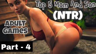 Top 5 Mom And Son Adult Games | Part - 4 | NTR Adult Games | Visual Novel