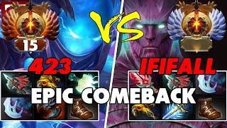 423 (ARC WARDEN) vs IFIFALL (TERRORBLADE) - Epic Battle Of Hard Carry Dota 2 Players - Z Dota 2