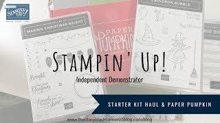 Stampin Up! Starter Kit Haul