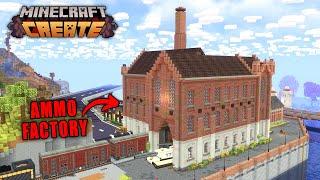 I Built An AMMUNITION Factory In Minecraft Create Mod