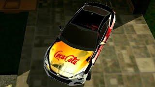 HOW to make "Coca Cola" design on Car Parking multiplayer by (LUDOPROD)