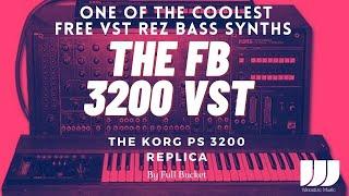 One of the Coolest FREE Rez Bass Synth VST Plug ins FB3200