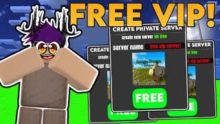 NEW! Free VIP Servers For YOU! [Roblox Booga Booga]