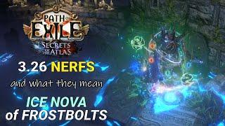 【Path of Exile】Ice Nova of Frostbolts Hierophant | Post-NERF Analysis | 3.26