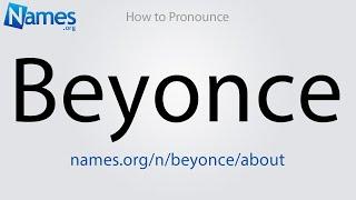 How to Pronounce Beyonce