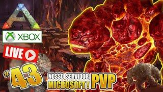 COMO FAZER O GOLEM DE LAVA EP43 -  ARK: SURVIVAL EVOLVED - LIVE - PTBR